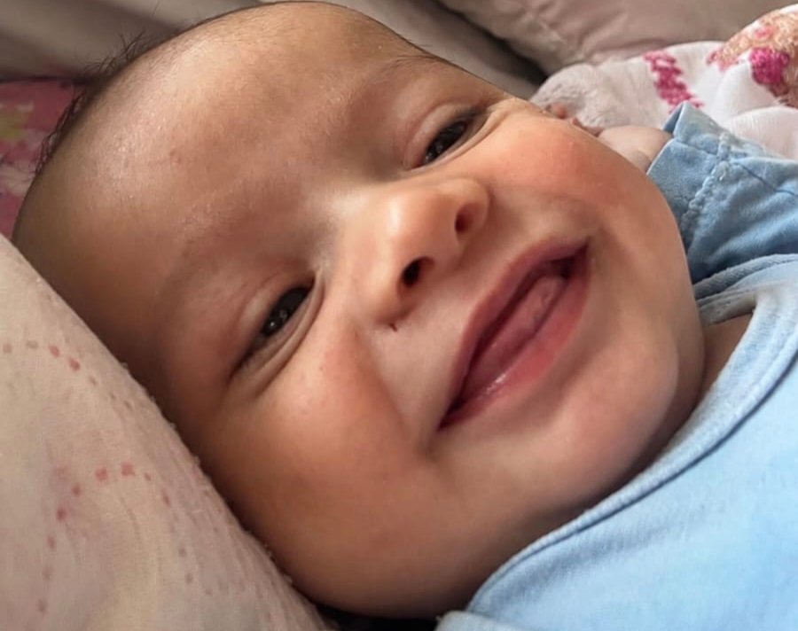 Foto do pequeno Davi