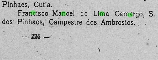 Francisco Manoel de Lima Camargo